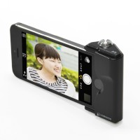 iPhone 5 / 5s用のカメラグリップ「iPhone Shutter AB GRIP 2」