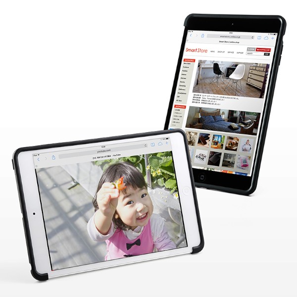 サンワダイレクトが31日発売したiPad mini用のケース「iPad miniケーススタンド 200-PDA141」