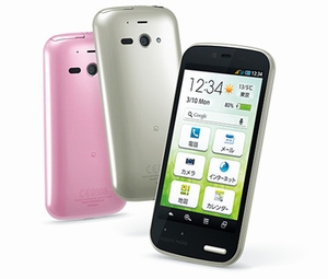 ウィルコムは4日、シャープ製スマートフォン「AQUOS PHONE ef ＜WX05SH＞」を3月上旬に発売すると発表した。