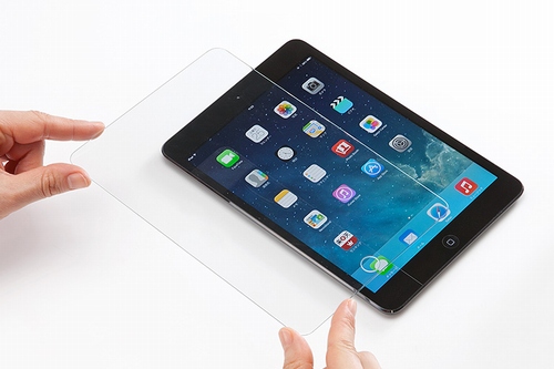 サンワダイレクト、iPad Air / mini向け高硬度の強化ガラス製保護フィルムを発売