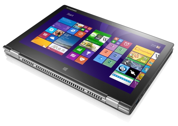 タブレットに変形可能な13.3インチUltrabook「Yoga 2 13」