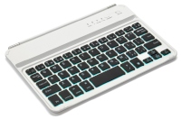 日本トラストテクノロジー（JTT）の「iPad mini＆mini Retina 用 光るワイヤレス キーボード Bookey Light ホワイト」