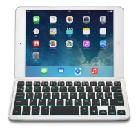 日本トラストテクノロジー（JTT）の「iPad mini＆mini Retina 用 光るワイヤレス キーボード Bookey Light ホワイト」