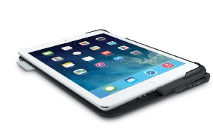 ロジクールが5月2日に発売するiPad Air専用二つ折り保護カバー＆スタンド付キーボード「ロジクール ウルトラスリム キーボード フォリオ」