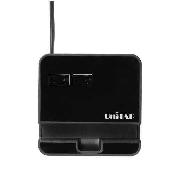 タブレット端末のスタンドにもなる4ポートUSB給電機能付OAタップ「PPS-UTAP4」