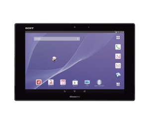 世界最薄・最軽量という10.1型タブレット端末「ドコモ タブレット Xperia Z2 Tablet SO-05F」