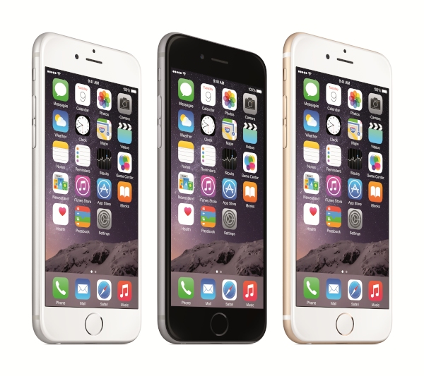 米アップルは9日、スマートフォン「iPhone」の最新版となる「iPhone 6」「iPhone 6 Plus」を公開した（写真提供：アップル）