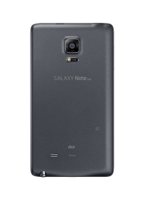 KDDIが10月に発売予定のスマートフォン「Galaxy Note Edge」（サムスン電子製）