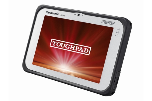パナソニック、頑丈タブレット「TOUGHPAD」に7型Android 4.4搭載の新シリーズ「FZ-B2」