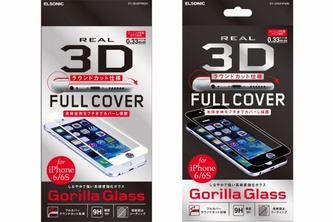 ノジマ、本体にフィットするiPhone6s/6用フルカバーゴリラガラス