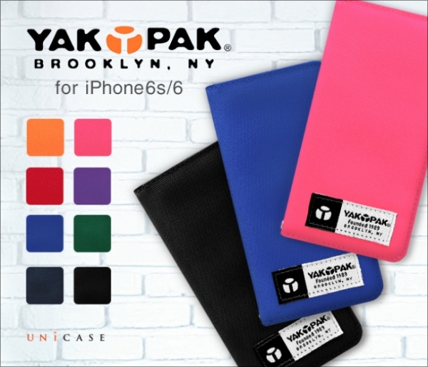 【iPhone6s/6 ケース】YAKPAK Diary for iPhone6s/6（CCCフロンティア発表資料より）