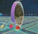 ポケモンを捕まえやすくできる道具「ズリのみ」をポケストップで入手したところ。