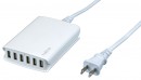 プリンストンが発売する6ポートUSB急速充電器「Unitap」（PPS-UTAP2Bシリーズ）。