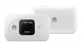 モバイルWi-Fiルーター「HUAWEI Mobile WiFi E5577」（ファーウェイ・ジャパン発表資料より）