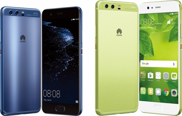 『HUAWEI P10』と『HUAWEI P10 Plus』(ファーウェイ・ジャパンの発表資料より)