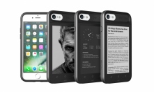 iPhoneの背面に写真や電子書籍などが表示できるケースが登場