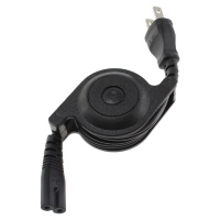 【上海問屋】珍しいACアダプター用　人気の巻取り式　だから絡まない　ACアダプター用電源コード　販売開始