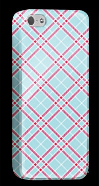 オリジナルプリント.jpにチェック模様のオリジナルデザイン・iPhone5/5s用スマホケース登場！