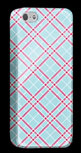 オリジナルプリント.jpにチェック模様のオリジナルデザイン・iPhone5/5s用スマホケース登場！