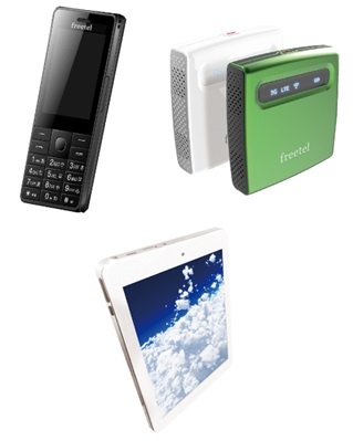 月額1,088円※1から楽しめるスマホライフ・SIMフリースマートフォン「freetel」フルラインナップ展開開始 