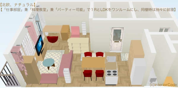 【interiorCodeが1LDK55例を追加】20～30代女性の6割弱がファッション同様にインテリアコーディネートの毎年のトレンド発表を参考にしたいと回答