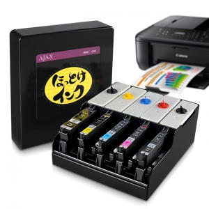 面倒なインクの詰替えを自動で行う、オートインクチャージャー「ほっとけインク」が新発売！　12月19日 よりキャノン製のカートリッジ対応でスタート