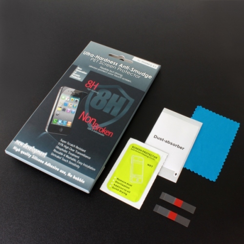 【上海問屋】iPhione6・iPhone6 Plusの液晶をキズから護ろう　表面硬度8H　プラスチック素材　iPhone6・Plus専用保護シート　販売開始　
