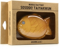 思わず食べたくなる！？“たい焼き型”モバイルバッテリーが2月18日に発売　～ 遊び心満載！約2回分のフル充電ができる6,000mAhの大容量！ ～