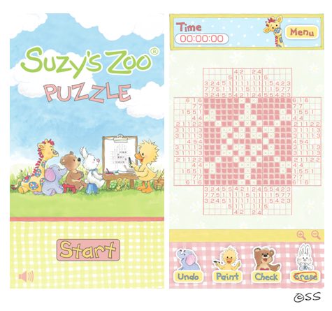 HTML5ゲームプラットフォーム「かんたんゲーム」に【スージー・ズーのパズル】を提供開始
