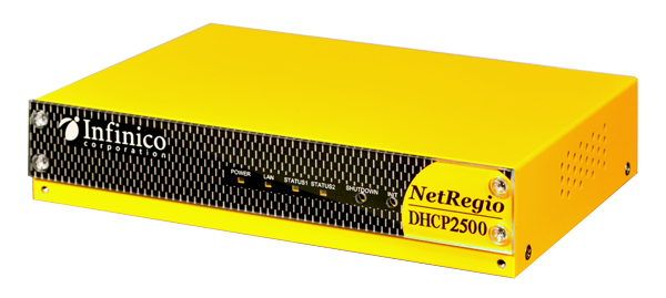 インフィニコ、DHCPアプライアンスNetRegioDHCPシリーズにDNS機能を標準搭載。DHCP/DNS機能に特化した企業向けアプライアンスを新発売