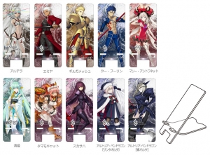 スマホ向け人気ゲームアプリ『Fate/Grand Order』のキャラを印刷したモバイルスタンド&パスケースが新登場！