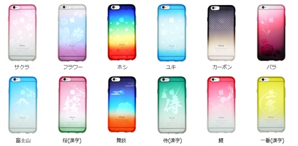 iPhone 7対応、TPUソフトケース「染ART」発売
