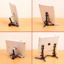 【上海問屋限定販売】あらゆる形になるスマホ・コンデジ・タブレットスタンド　使い方は無限大　変形式 モバイル用 三脚 販売開始