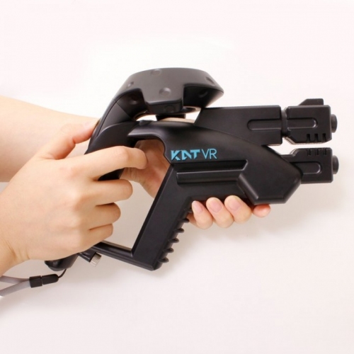 【上海問屋限定販売】VIVE コントローラ用 銃型ケース　販売開始　戦闘モード　気分MAX
