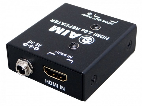 4K(18Gbps)対応HDMIリピーター発売