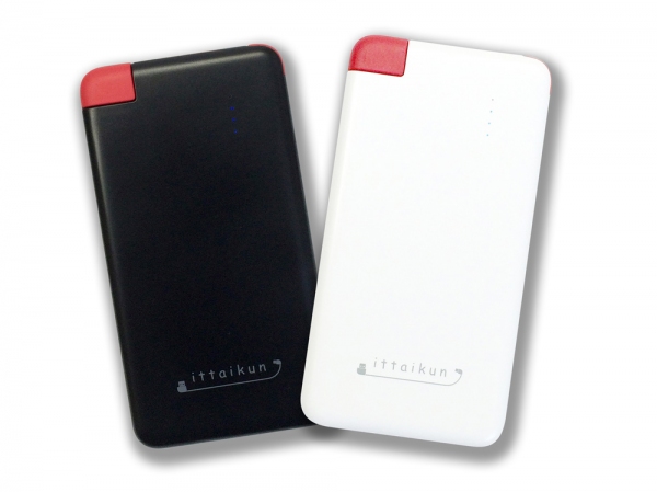 モバイルバッテリー累計生産個数1万個突破！大容量4,000mAhで使いやすい『一体くん』『KOBEAR』全4種