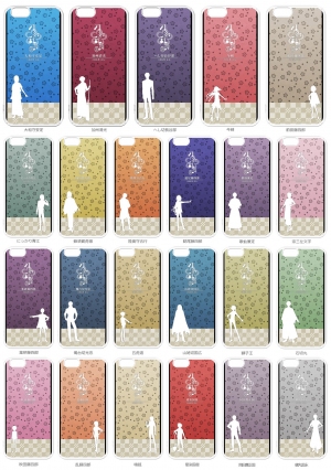 アニメ『刀剣乱舞-花丸-』のキャラを印刷したiPhone用ケースが新登場！