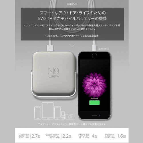 超軽量コンパクトなスマホ用充電機能付き高性能LEDランタン「LUMENA(ルーメナー)」4月1日(土)販売開始！　東急ハンズ一部店舗では3月18日(土)から先行販売
