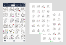 あなたのLINEスタンプをiPhoneアプリ【Shuttle Sticker（シャトルステッカー）】でシールにしよう！