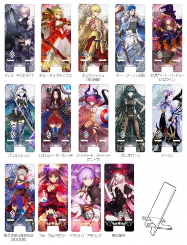 スマホ向け人気ゲームアプリ『Fate/Grand Order』のキャラを印刷したiPhoneケース＆スマホスタンド＆パスケースが新登場！