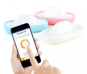 赤ちゃんの泣き声を感知してスマートフォンに通知が届く多機能型のLEDランプ「SPACESHIP LAMP（スペースシップ ランプ）」10月6日新発売！ 