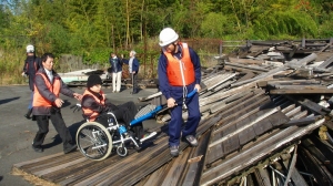 「押す」から「引く」へ、車いすの常識を変える。けん引式車いす補助装置「JINRIKI」シリーズ、12月26日（火）より量産に向けたクラウドファンディング開始。
