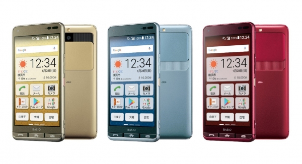 スマートフォンをはじめて使う人にも安心な「BASIO3 (ベイシオ スリー)」登場
