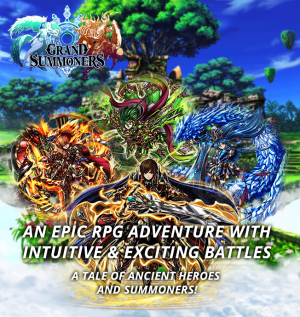 グッドスマイルカンパニー、超本格王道RPG『グランドサマナーズ』の英語版ティザーサイトを公開！さらに米国での配信も決定！