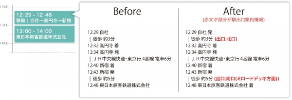 予定調整から交通費精算を自動化する「RODEM」、新機能「駅出口案内機能」「利用経路の学習機能」リリース