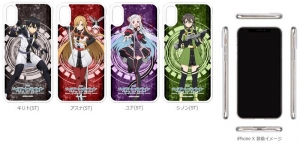 『劇場版 ソードアート・オンライン -オーディナル・スケール-』のキャラを印刷したiPhone XケースやiPhone8 ケースが新登場！