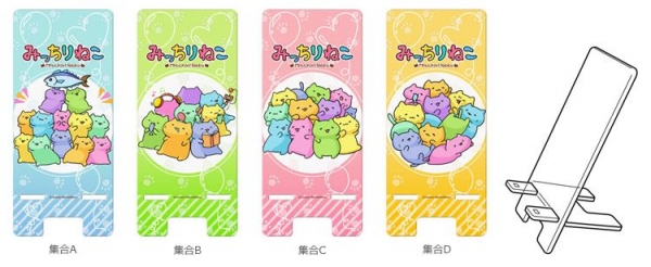 アニメ『みっちりねこ』のキャラを印刷したミニタオルやiPhoneケース、パスケースなど5種23製品が新登場！