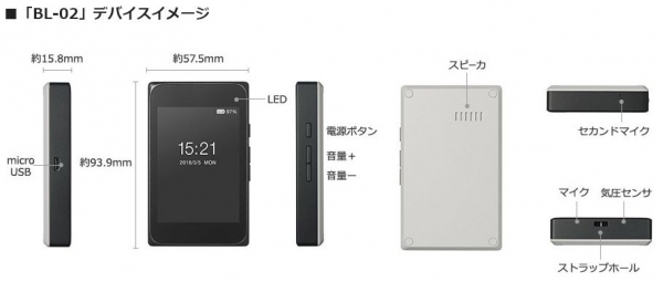 BIGLOBEのIoTデバイス「BL-02」販売について　～ 多様な業務に1台で対応できるマルチデバイス　行動センシングやAI連携も実現 ～