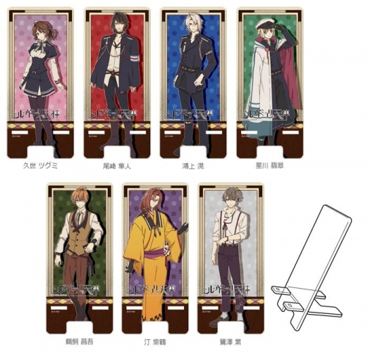 アニメ『ニル・アドミラリの天秤』のキャラを印刷した手帳型スマホケースやiPhoneケースなど5種35製品が新登場！