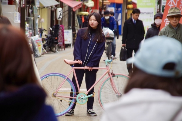 10兆×10億倍通りから企業向け特注自転車をCocci Pedaleが製造して販促に貢献